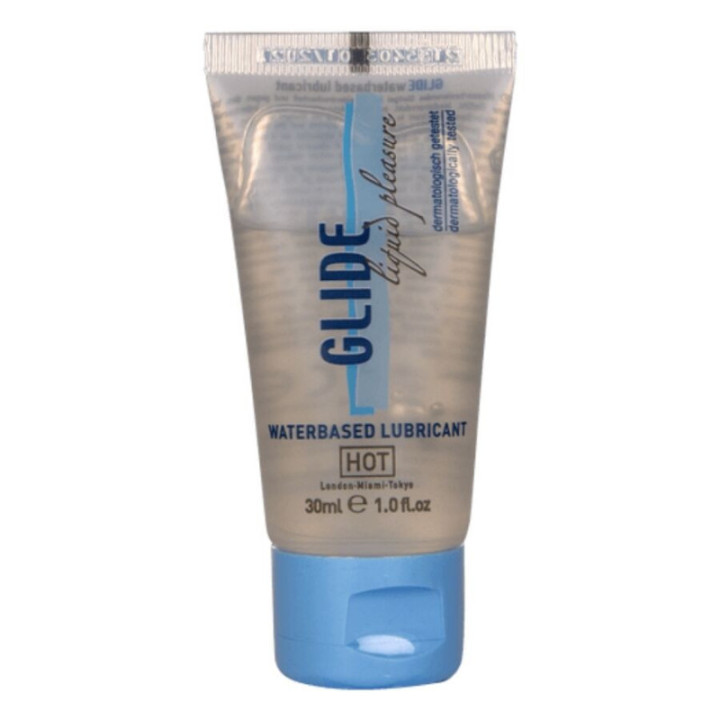 HOT - GLIDE LIQUID PLEASURE LUBRIFICANTE À BASE DE ÁGUA 30 ML