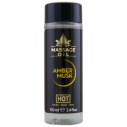 HOT - LEO DE MASSAGEM  ÂMBAR E ALMÍSCAR 100 ML