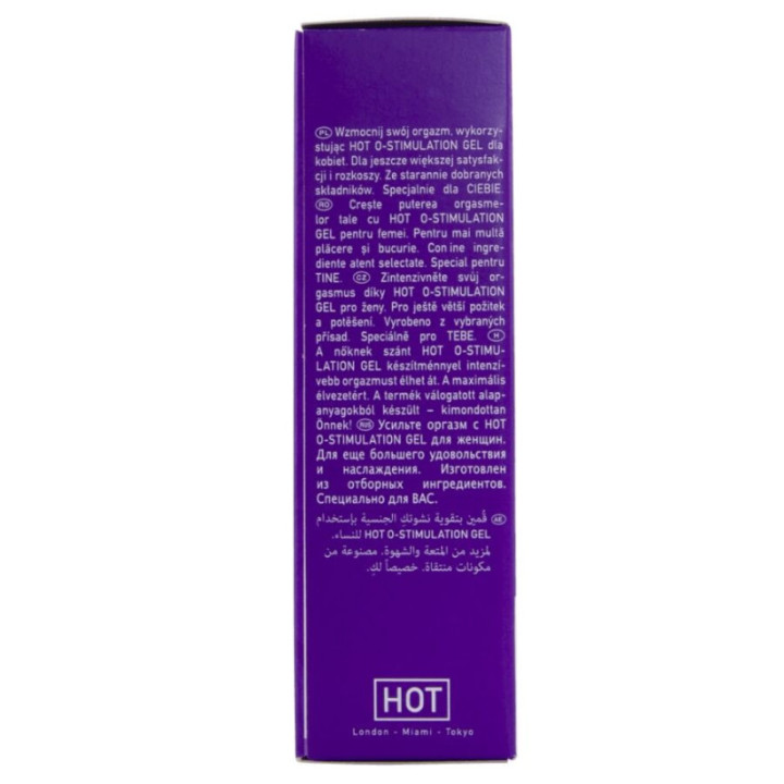 HOT - GEL ESTIMULANTE O PARA MULHERES 15 ML
