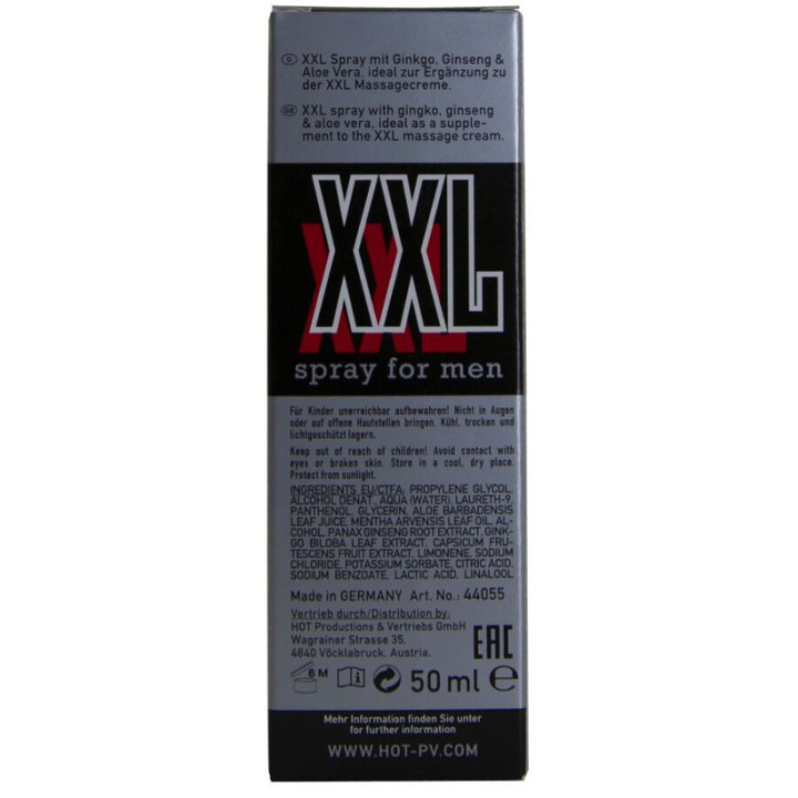 HOT - SPRAY XXL PARA HOMENS 50ML