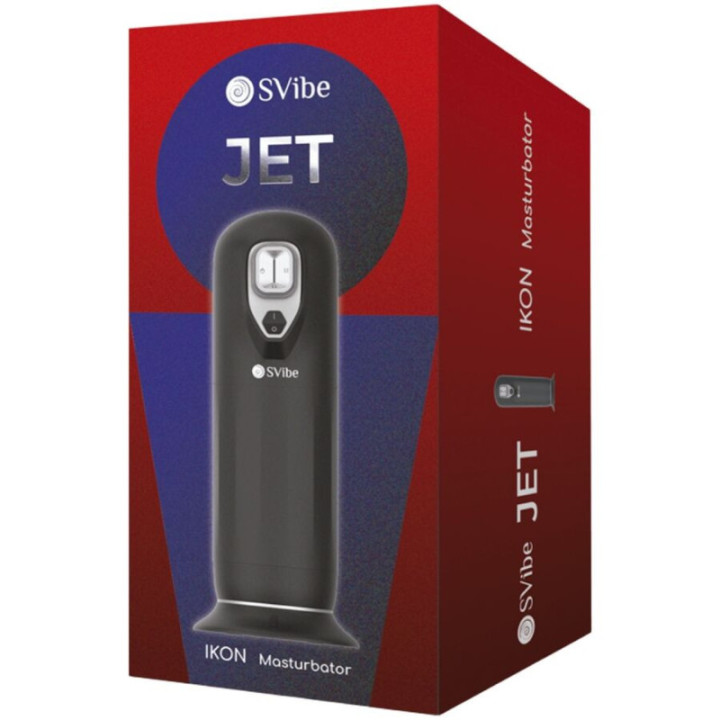 SNAIL VIBE - MASTURBADOR IKON JET COM AQUECIMENTO E EMPURRAÇÃO