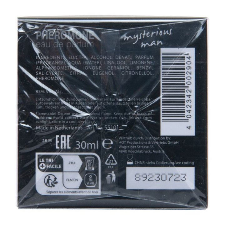 HOT - PERFUME DE FEROMÔNIOS LONDRES HOMEM MISTERIOSO 30 ML