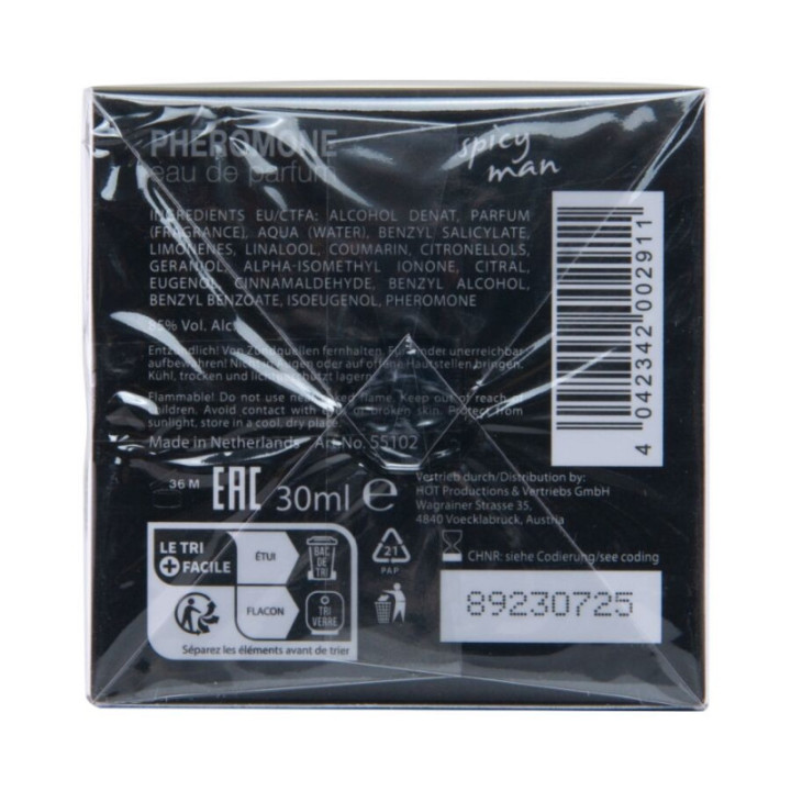 HOT - PERFUME DE FEROMÔNIOS MIAMI SPICY MAN 30 ML