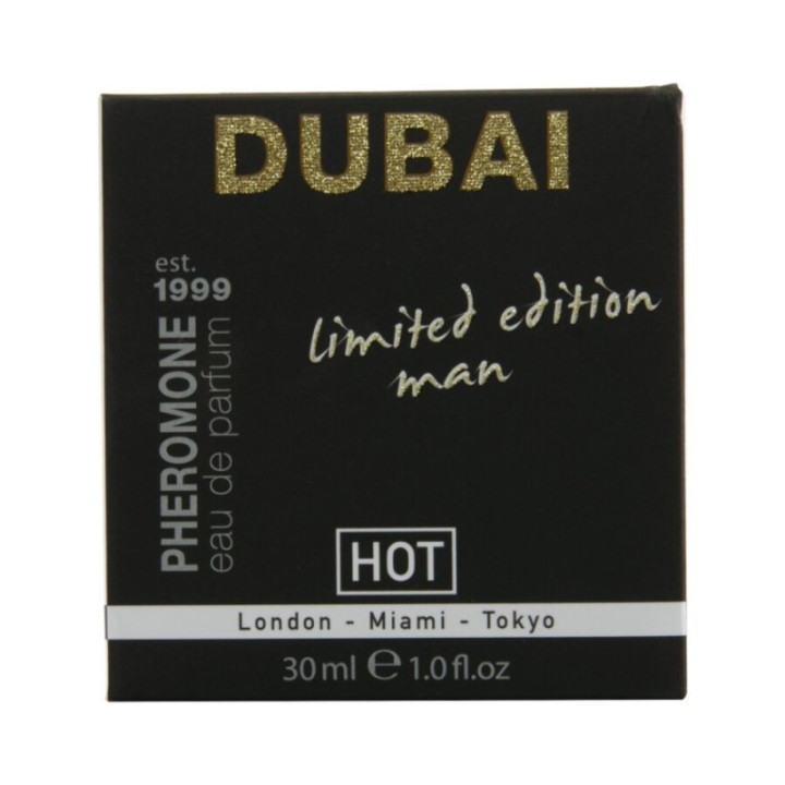 HOT - PERFUME DE FEROMÔNIOS DUBAI EDIÇÃO LIMITADA MASCULINO 30 ML