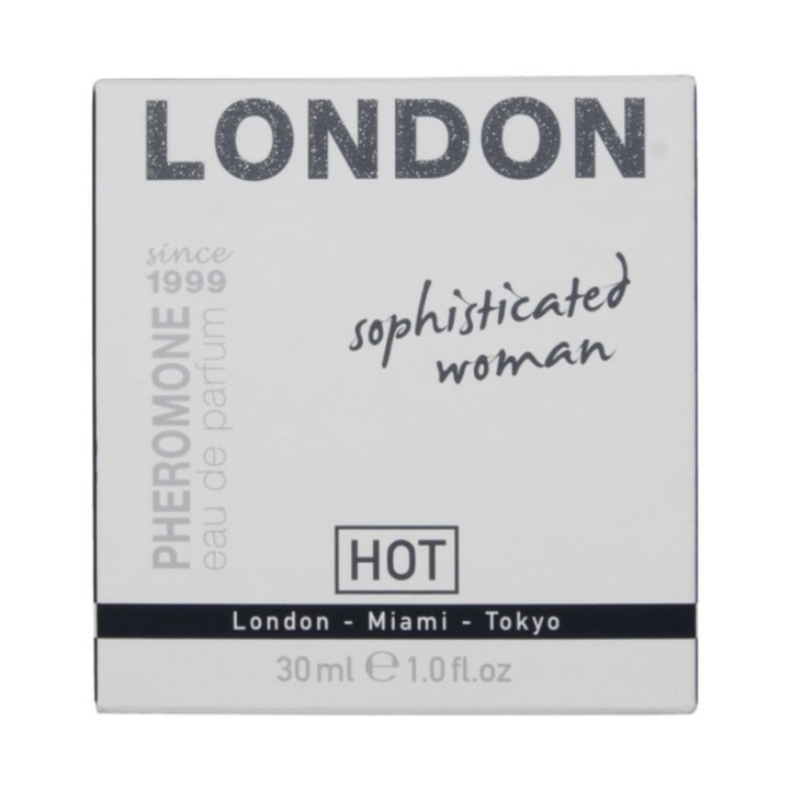 HOT - PERFUME DE FEROMÔNIOS LONDON MULHER SOFISTICADA 30 ML