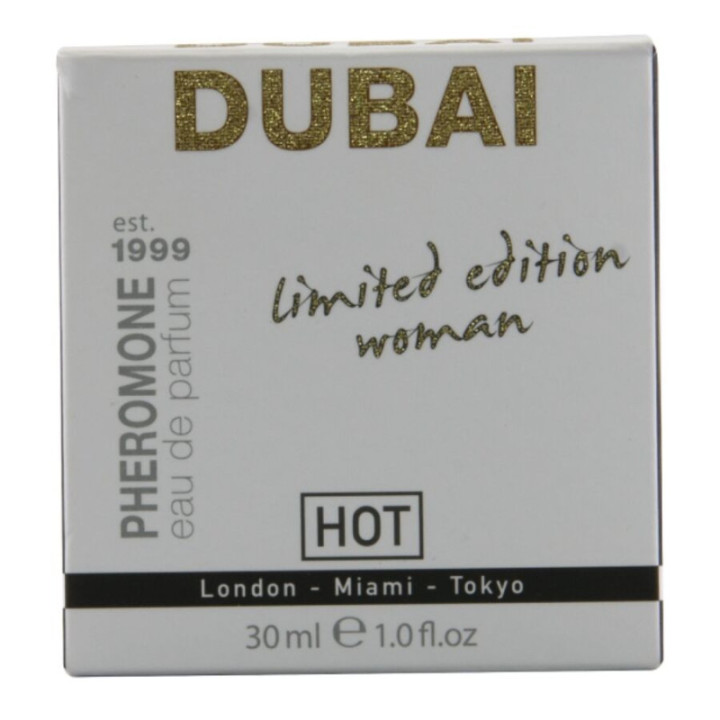 HOT - PERFUME DE FEROMÔNIOS DUBAI EDIÇÃO LIMITADA FEMININO 30 ML