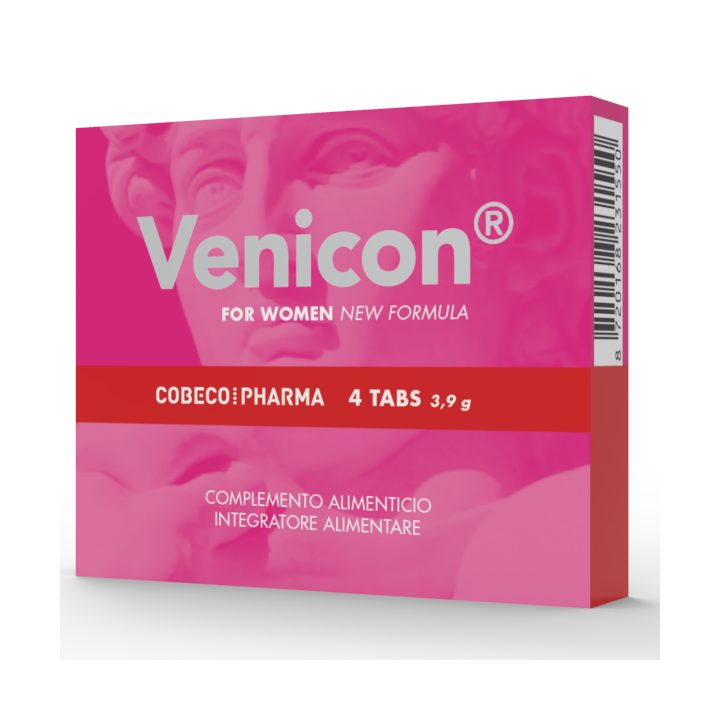COBECO - VENICON SUPLEMENTO PARA LIBIDO FEMININO 4 CÁPSULAS