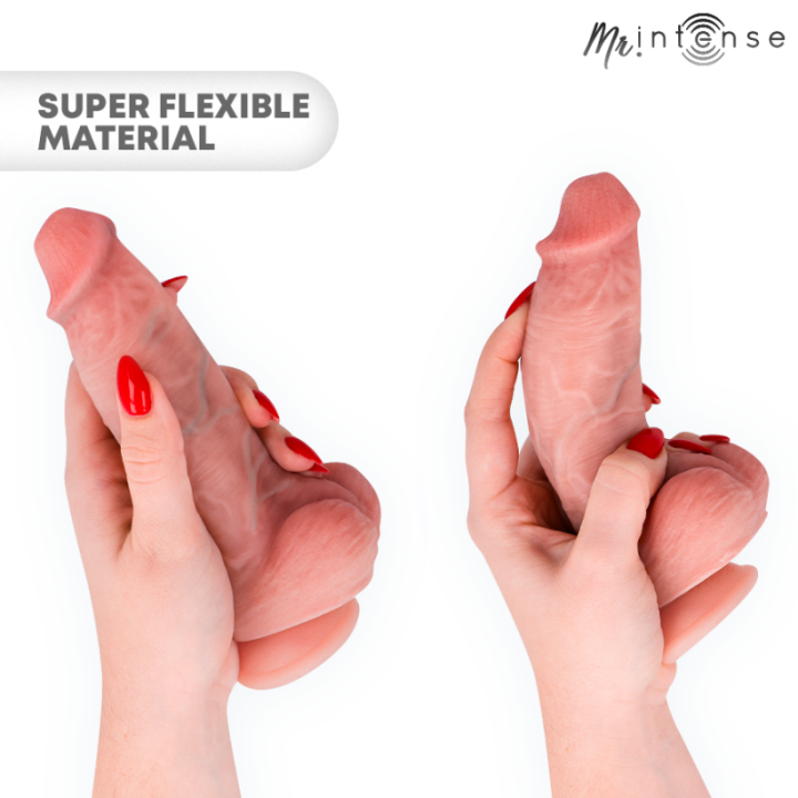 MR INTENSE - PEQUENO DILDO DE SILICONE SPENCER 19 CM -Ø- 4.5 CM