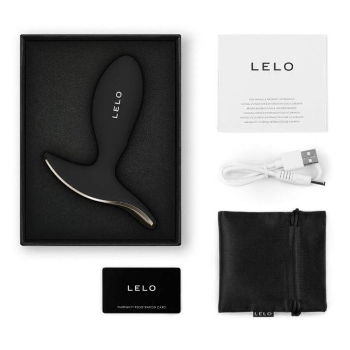 LELO - SURFER 2 PLUG VIBRATÓRIO ANAL UNISSEX PRETO