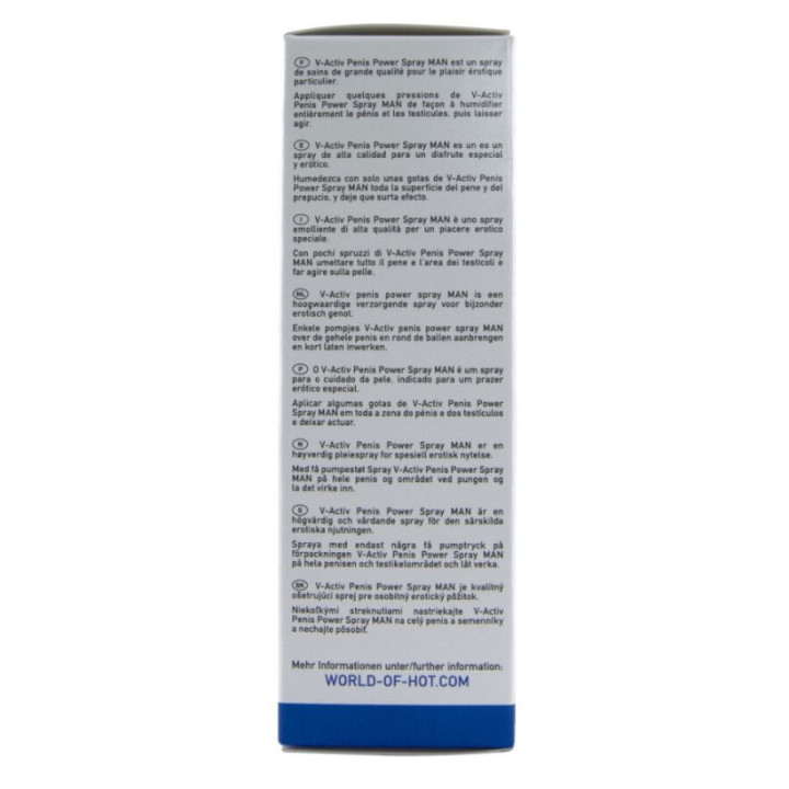 HOT - V-ACTIV SPRAY PARA POTÊNCIA PENIANA 50 ML