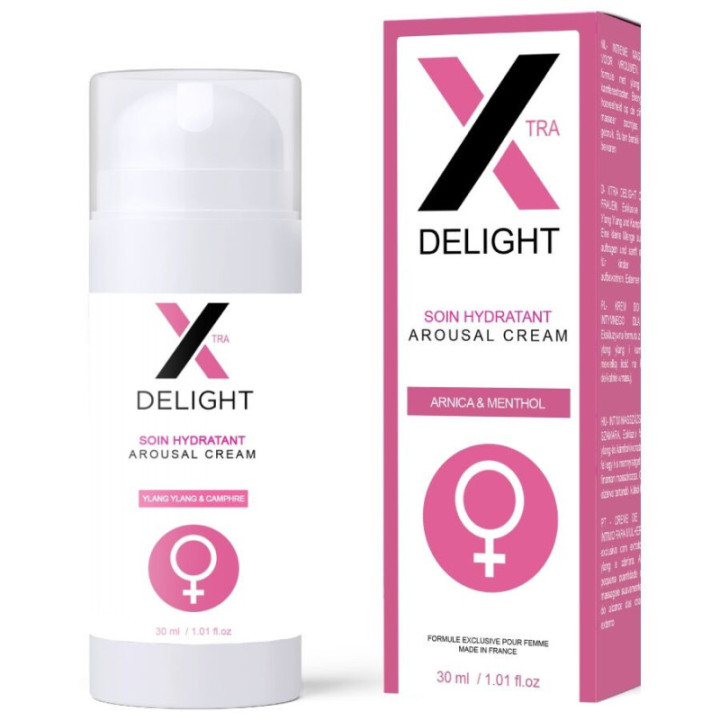 RUF - CREME DE EXCITAO X DELIGHT PARA O CLITÓRIS