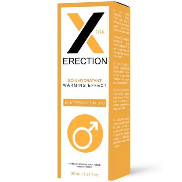 RUF - X ERECTION EFEITO CALOR CREME PARA EREÇÃO 40 ML