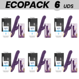ECOPACK 6 UNIDADES - TREASUREBASTIAN RABBIT UP & DOWN. ROTATOR & VIBRATOR COMPATIBLE CON WATCHME WIRELESS TECHNOLOGY