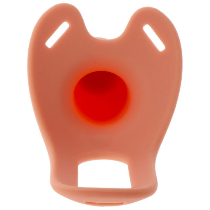 HIDDEN DESIRE - INFERNO MANGA PENIANA VIBRATÓRIA COM STRAP-ON 16 CM