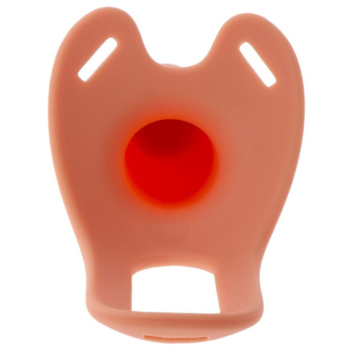 HIDDEN DESIRE - INFERNO MANGA PENIANA VIBRATÓRIA COM STRAP-ON 18 CM