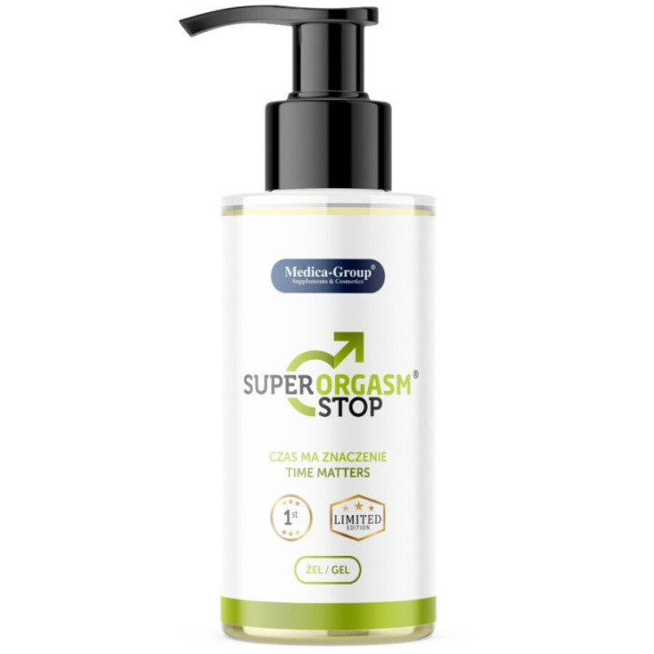 MEDICA GROUP - SUPER ORGASM STOP GEL ÍNTIMO PARA HOMENS 150 ML