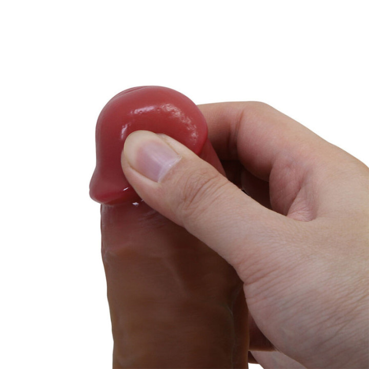 PRETTY LOVE - CURTIS DILDO REALISTA COM VENTOSA 17.3 CM -Ø- 4.2 CM