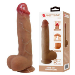 PRETTY LOVE - ORTON DILDO REALISTA COM VENTOSA 23,5 CM -Ø- 4,9 CM