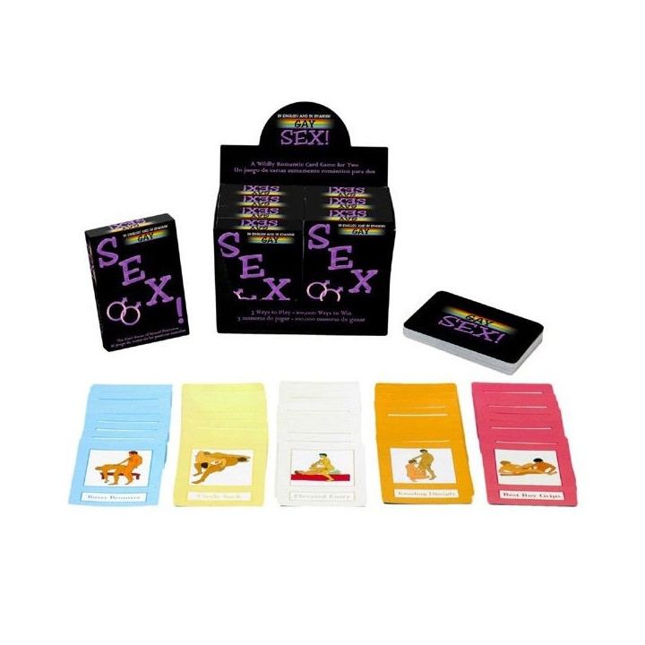 KHEPER GAMES - NAIPES DE SEXO GAY. GAY CARDS GAME ES / EN