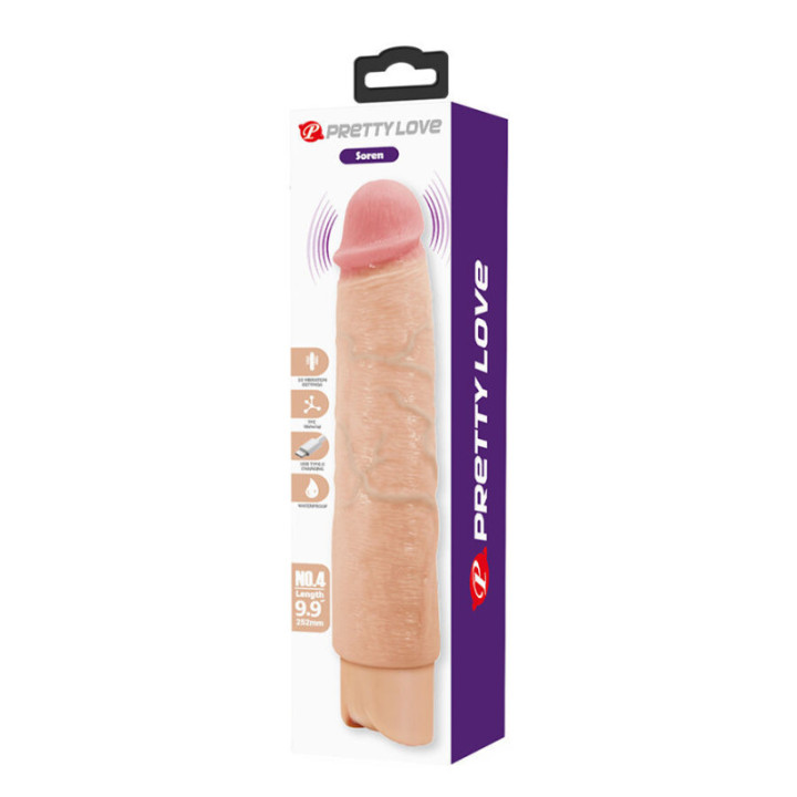 PRETTY LOVE - SOREN VIBRADOR FLEXÍVEL E REALISTA