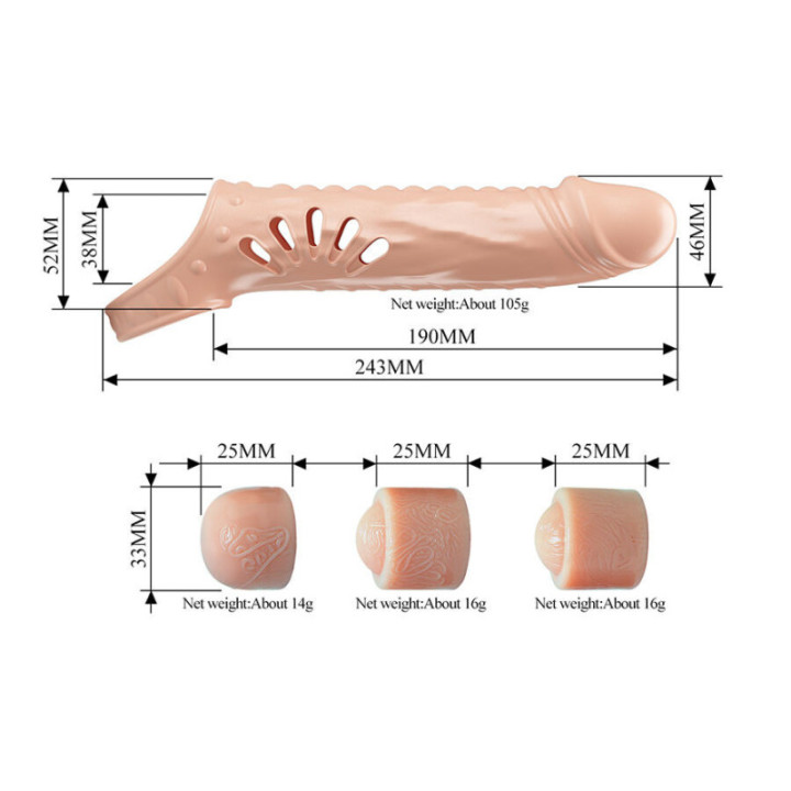 PRETTY LOVE - CAPA PENIANA COM EXTENSORES