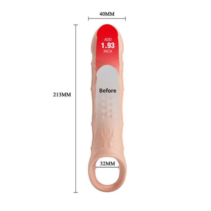 PRETTY LOVE - BRAD CAPA VIBRATÓRIA PARA PÊNIS