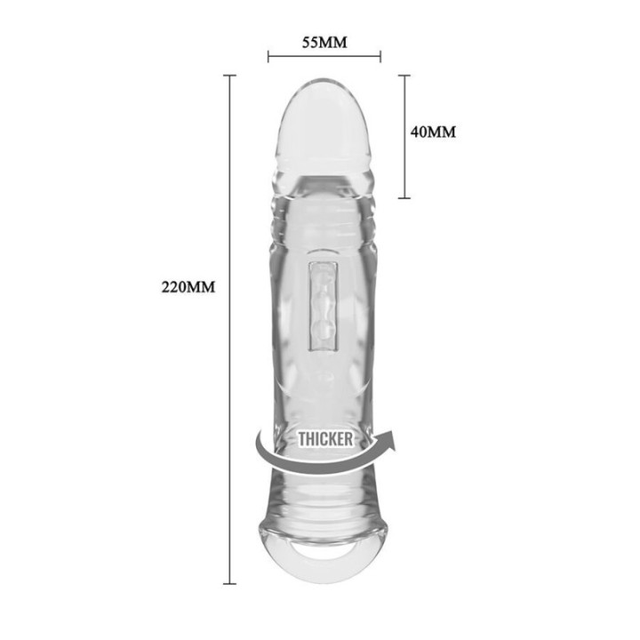 PRETTY LOVE - CAPA TRANSPARENTE PARA PÊNIS