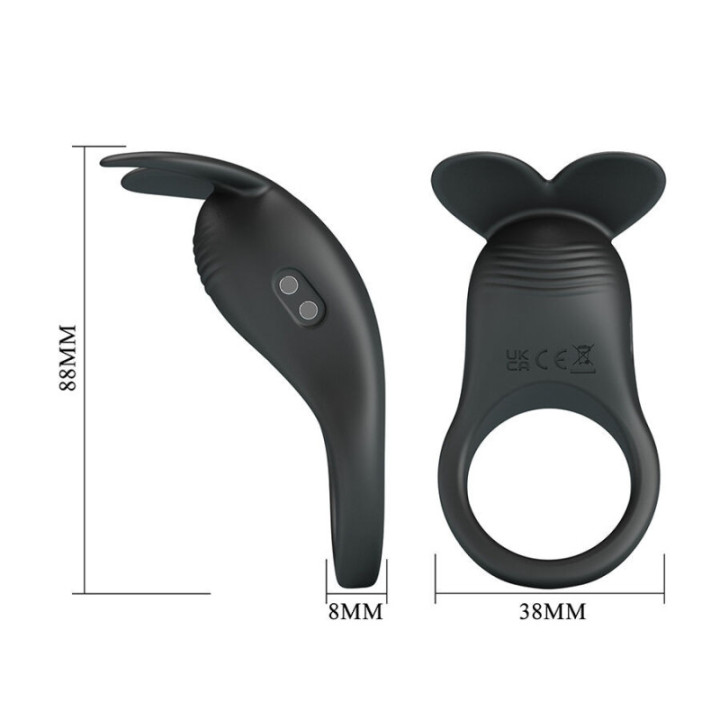 PRETTY LOVE - CARLTON ANEL PENIANO COM ESTIMULADOR CLITÓRICO