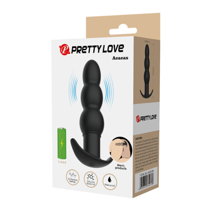 PRETTY LOVE - AEAEAS PLUG ANAL VIBRATÓRIO