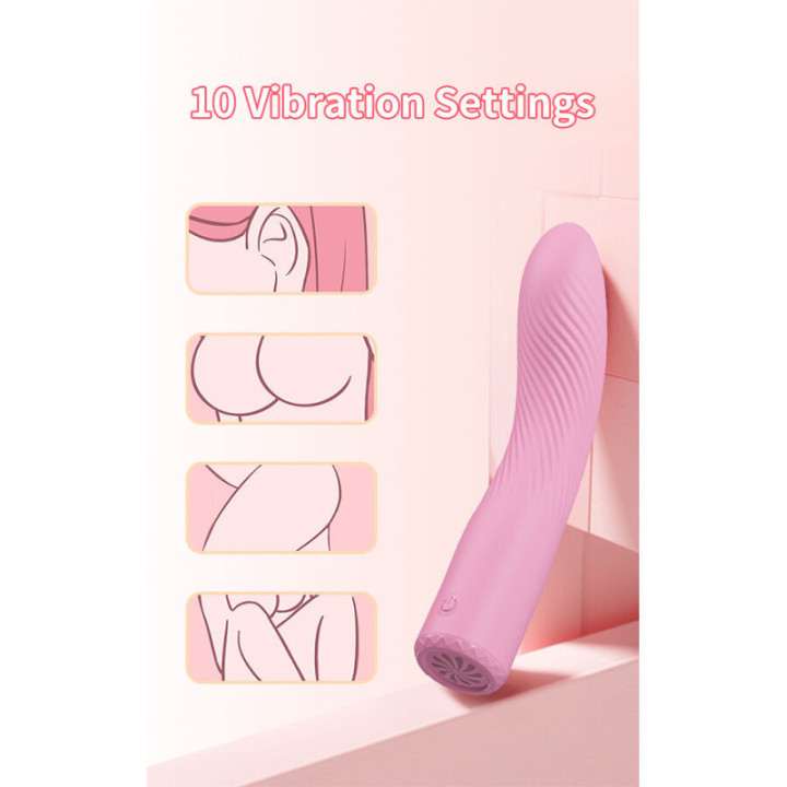 PRETTY LOVE - KISELL VIBRADOR ROSA PARA PONTO G