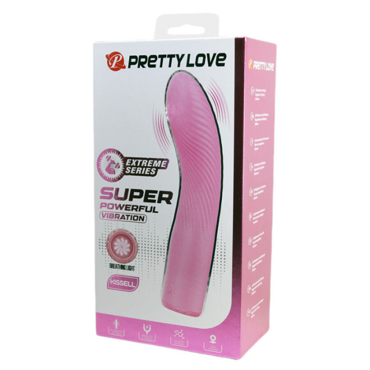 PRETTY LOVE - KISELL VIBRADOR ROSA PARA PONTO G