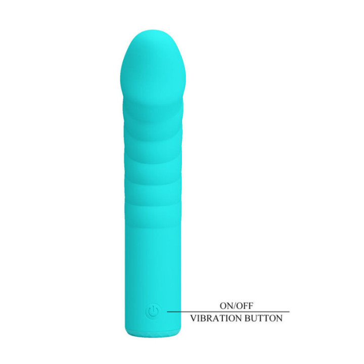 PRETTY LOVE - RYLAN VIBRADOR AZUL PARA PONTO G