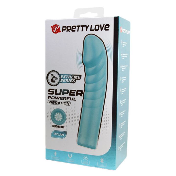 PRETTY LOVE - RYLAN VIBRADOR AZUL PARA PONTO G
