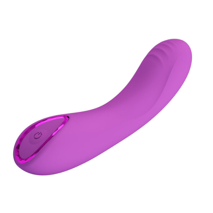 PRETTY LOVE - DJ DICK VIBRADOR ROXO PARA PONTO G