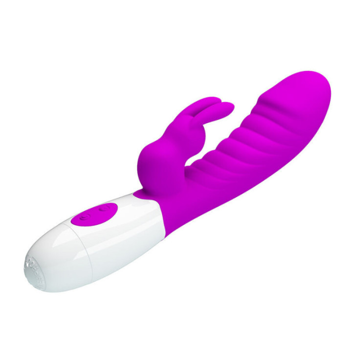 PRETTY LOVE - NAUGHTY VIBRADOR ROXO BUNNY