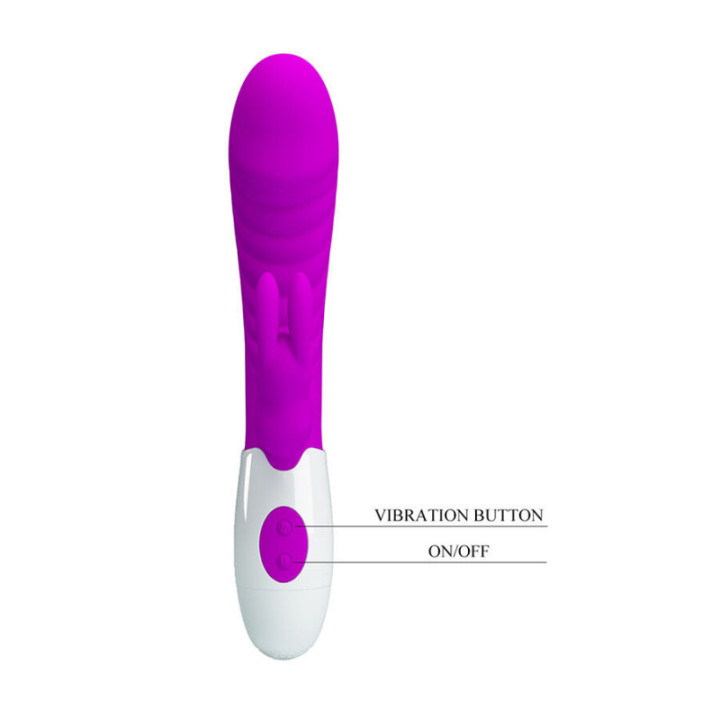 PRETTY LOVE - NAUGHTY VIBRADOR ROXO BUNNY