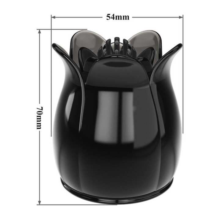 PRETTY LOVE - SECRET GARDEN CABEÇA DE MASSAGEM PRETA