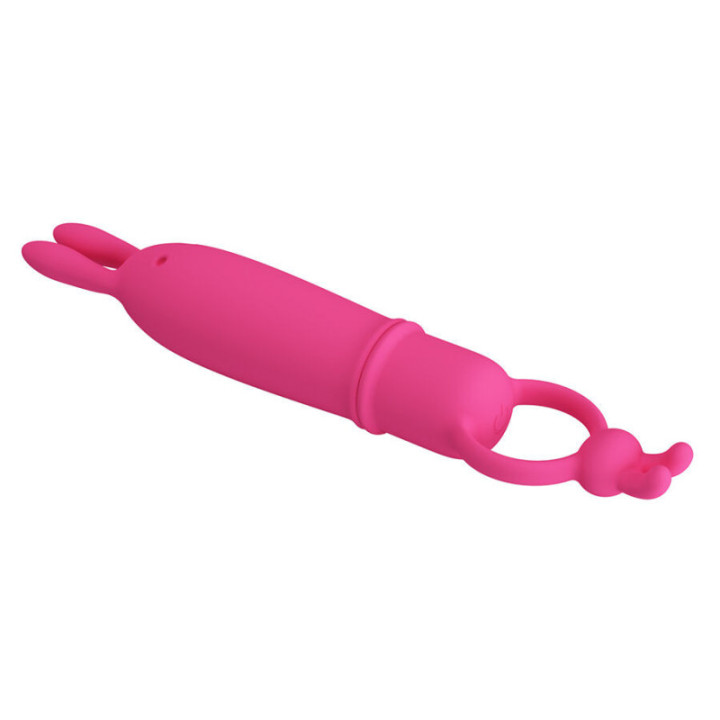 PRETTY LOVE - DELIA VIBRADOR RABBIT COM ANEL DE RESISTÊNCIA