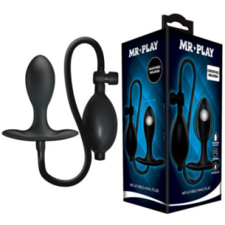 MR PLAY - PLUG ANAL INFLÁVEL AJUSTÁVEL
