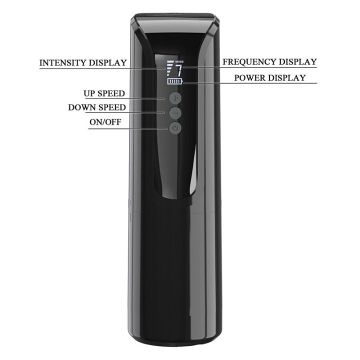 PRETTY LOVE - LARISSA MASTURBADOR DE SUCÇÃO COM VIBRAÇÃO + SUPORTE