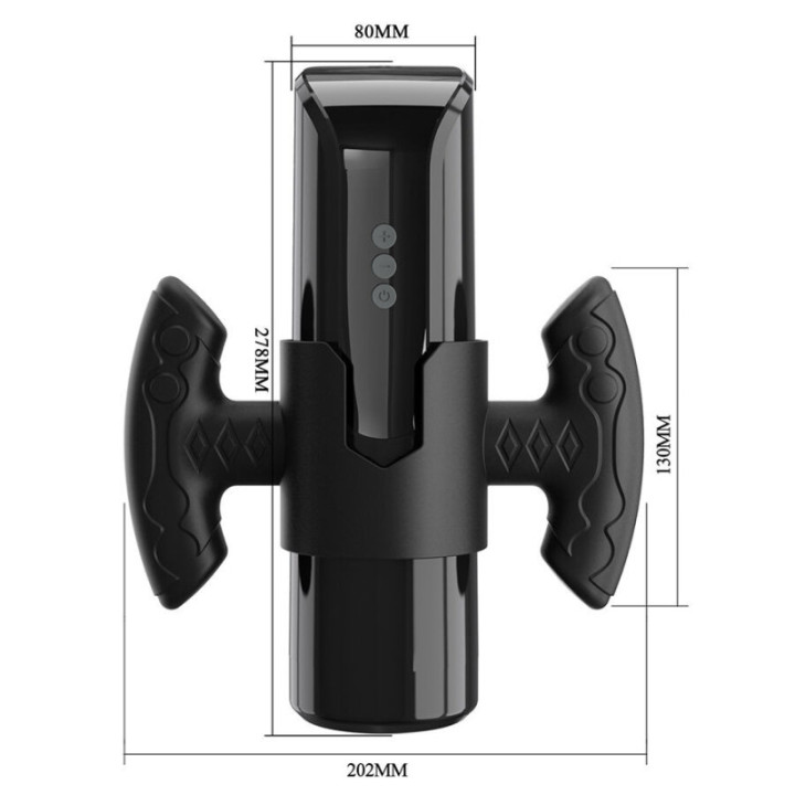 PRETTY LOVE - LARISSA MASTURBADOR DE SUCÇÃO COM VIBRAÇÃO + SUPORTE