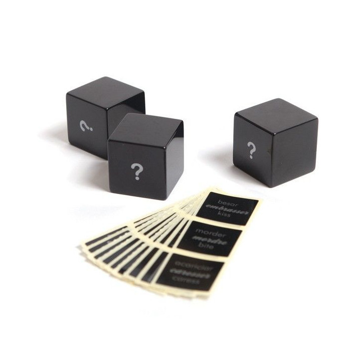 BIJOUX - LES PETITS BONBONS LUCKY DADOS OF LOVE ES/EN/FR