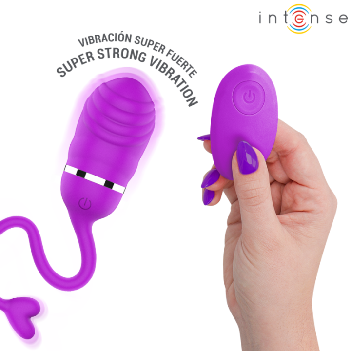 INTENSE - SOOKIE OVO VIBRATÓRIO COM CONTROLE REMOTO ROXO