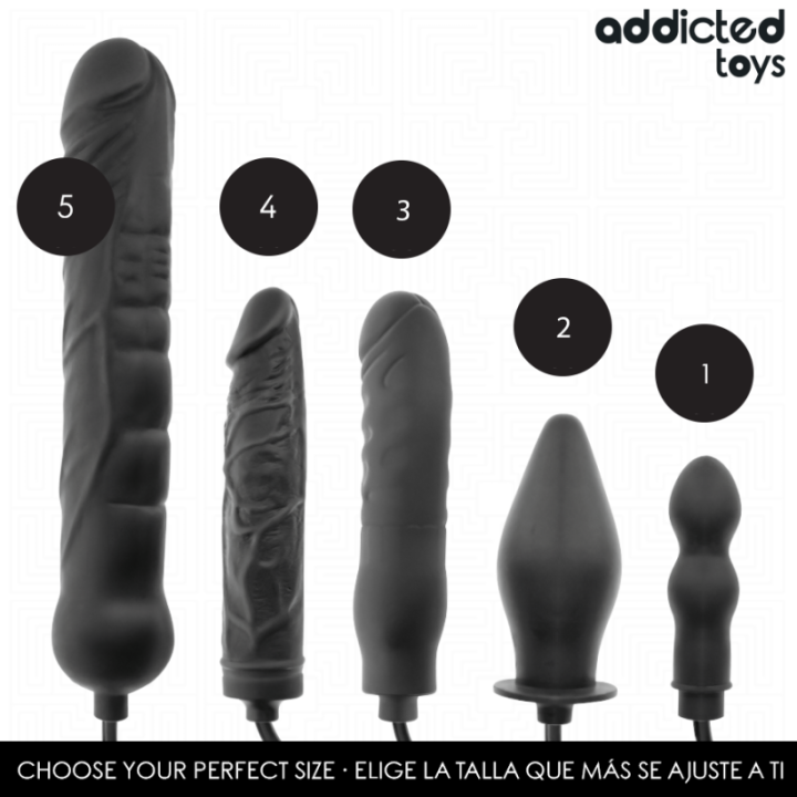 ADDICTED TOYS - PLUG ANAL INFLABLE MODELO 1