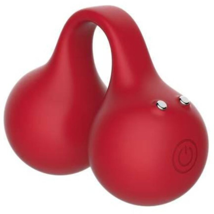 SNAIL VIBE - TWINN VIBRADOR DE DEDO CHERRY