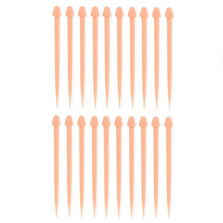 DIABLO PICANTE - PALITOS DE CARNE EM FORMATO DE PÊNIS DE ARANHA - 20 UNIDADES