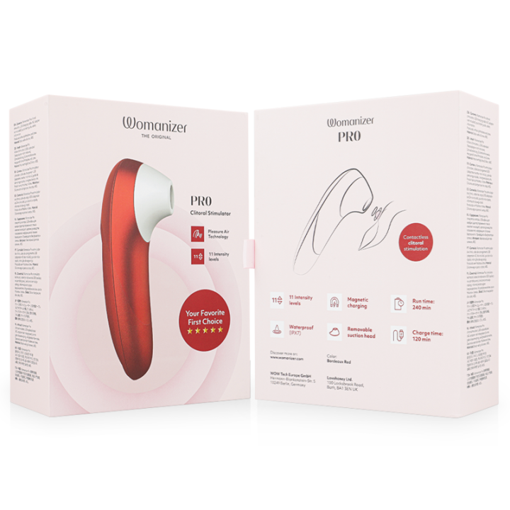 WOMANIZER - PRO VIBRANT CLITORIAL SMORDUNDY