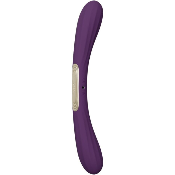 LELO - BOOMERANG VIBRADOR DE DUAS PONTAS ROXO