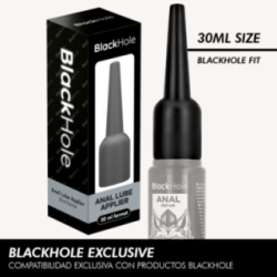BLACK HOLE - APLICADOR DE LUBRIFICANTE ANAL TAMANHO P 30 ML