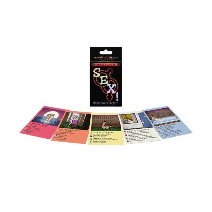 KHEPER GAMES - SEXO AVENTUREIRO! JOGO DE CARTAS